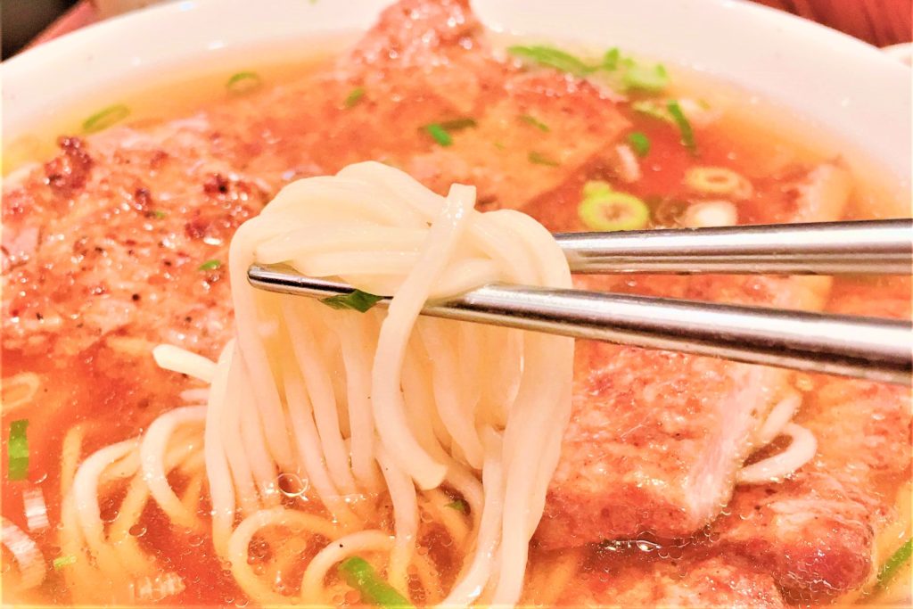 Pork ribs noodles